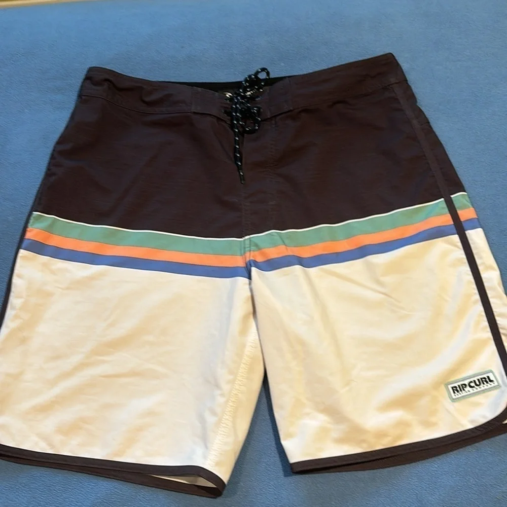 5 Rip Curl men’s board shorts.